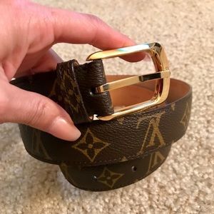 Women’s Louis Vuitton Monogram Belt